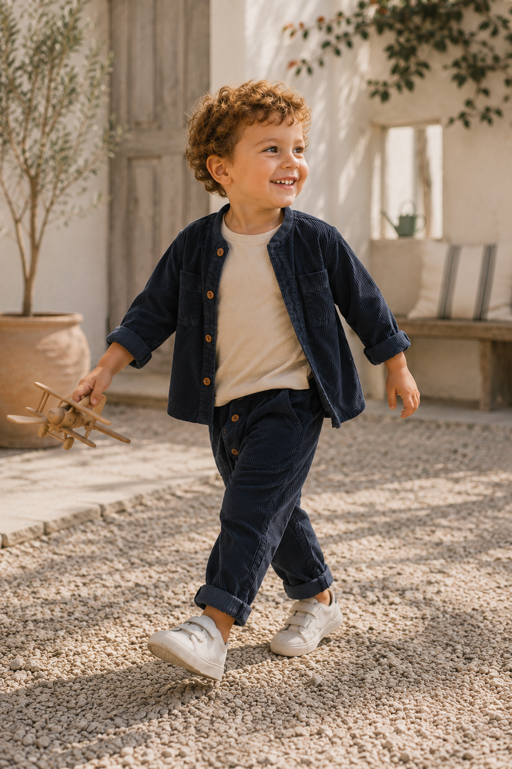 1+ IN THE FAMILY blouse Watson Blue (blauw)