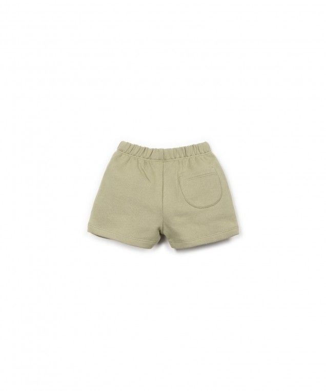 PLAY UP korte broek jongen fleece (groen)