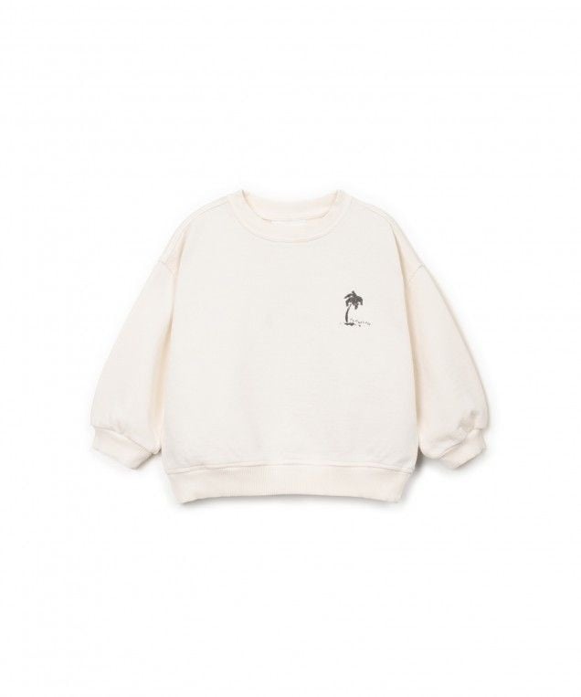 PLAY UP fleece trui jongen Bio Resin (beige)