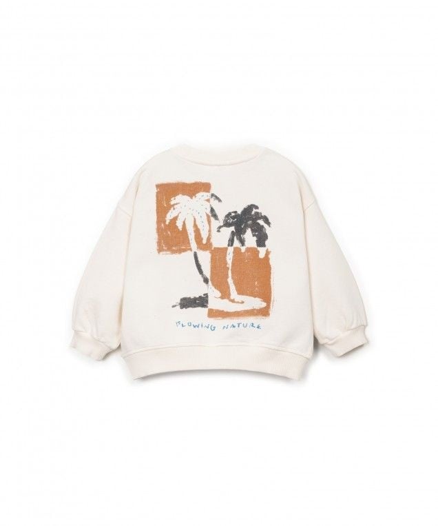 PLAY UP fleece trui jongen Bio Resin (beige)
