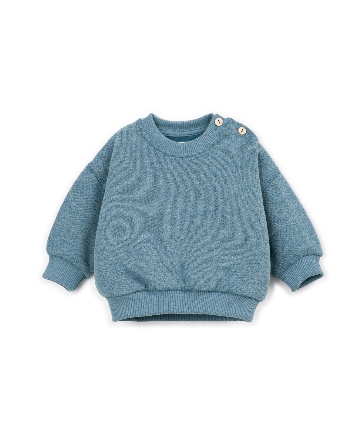 PLAY UP fleece sweater trui kind Cyanotype Blue (blauw)