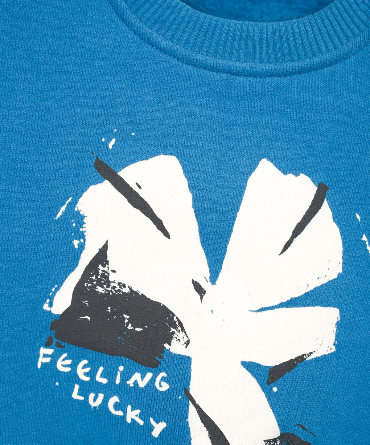 PLAY UP fleece sweater trui kind Kroh Blue (blauw)