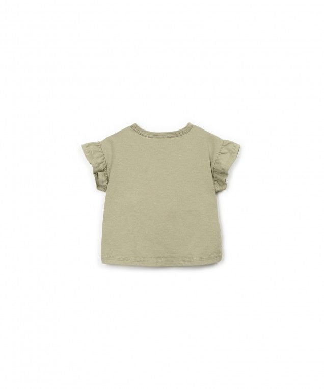 PLAY UP T-shirt meisje Jersey (groen)