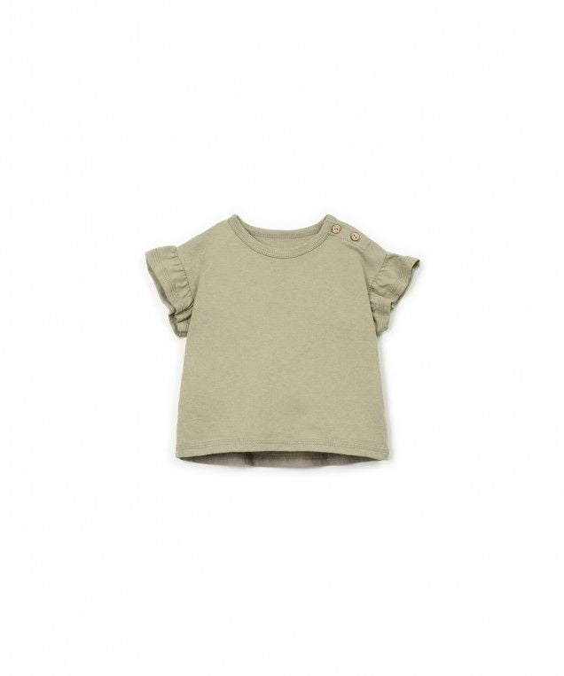 PLAY UP T-shirt meisje Jersey (groen)