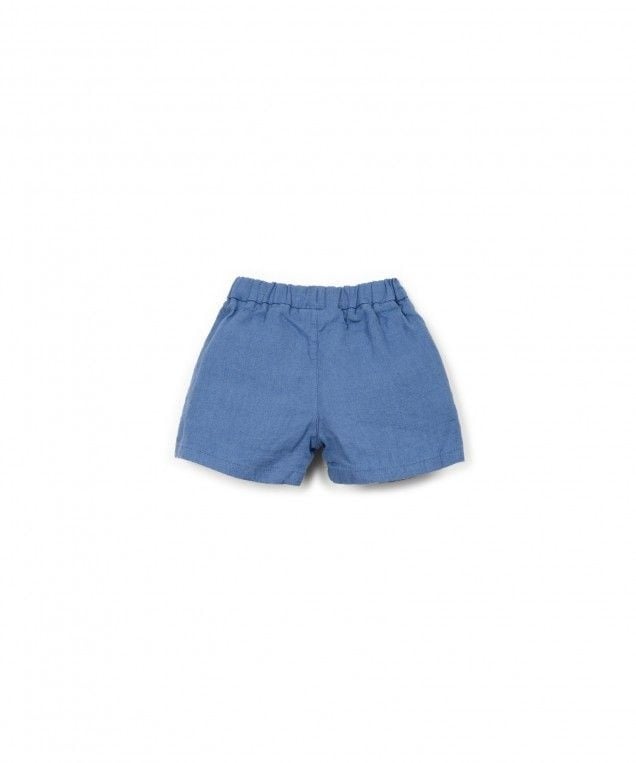 PLAY UP linnen korte broek jongen Lisboa (blauw)