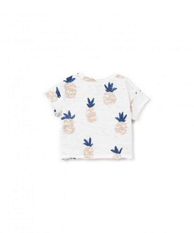 PLAY UP T-shirt jongen Printed Jersey Creation (wit met print)