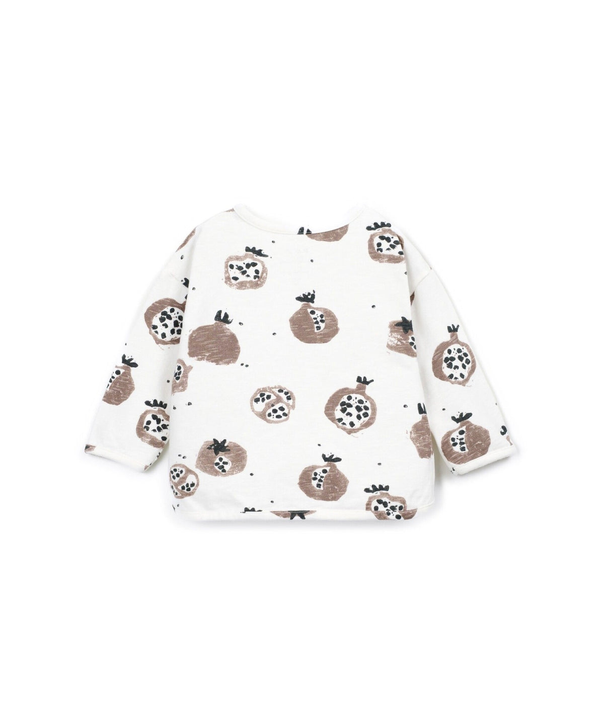 PLAY UP longsleeve shirt kind Printed Flamé Jersey Scale Ecru (gebroken wit)