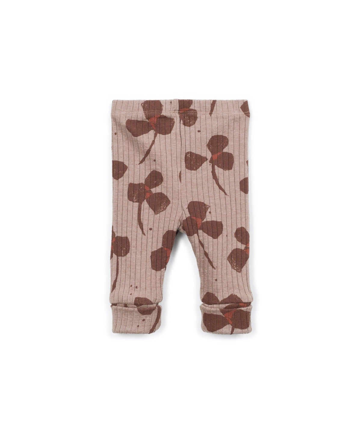 PLAY UP rib legging meisje Printed Drawing Taupe