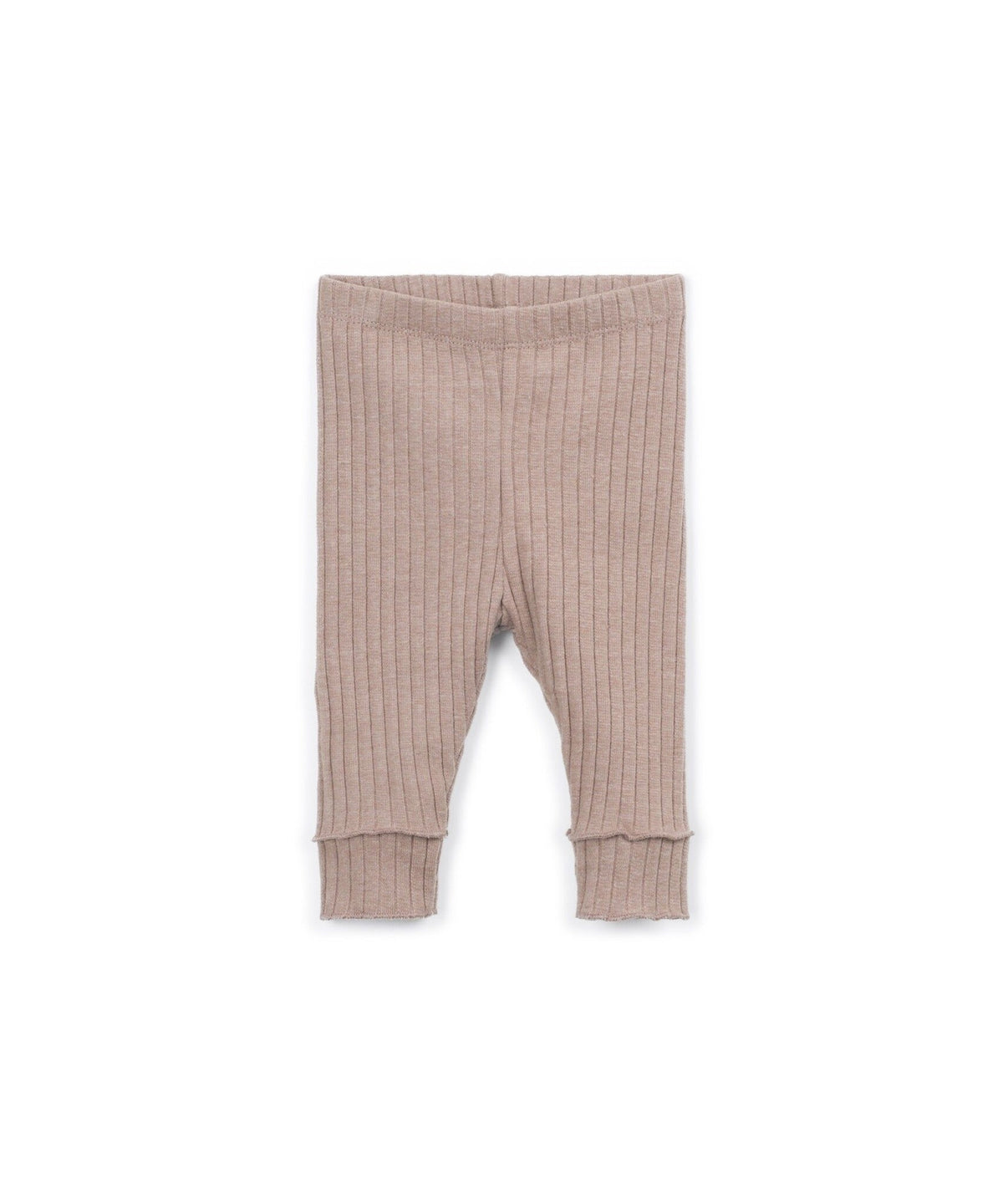 PLAY UP rib legging meisje Drawing Taupe