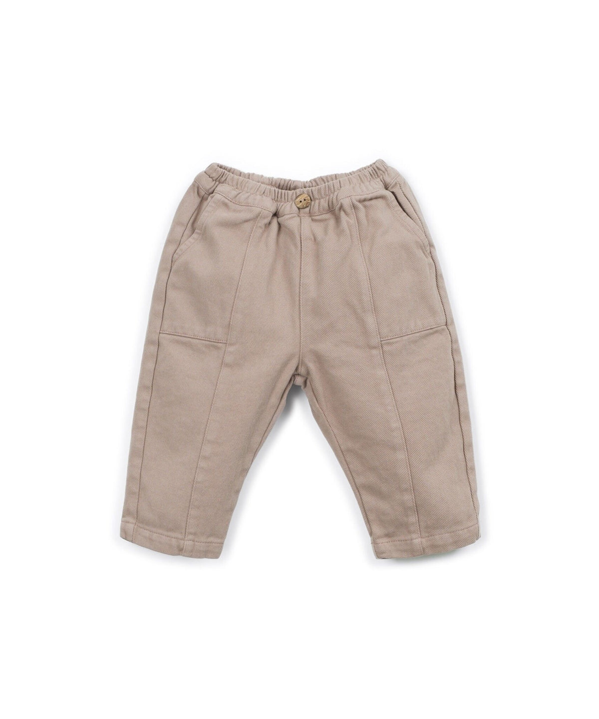 PLAY UP twill broek kind Drawing Taupe