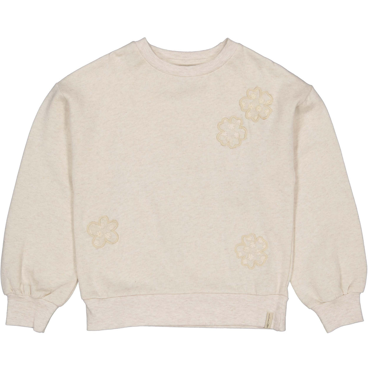 LEVV sweater meisje Crème sweater Cream crème