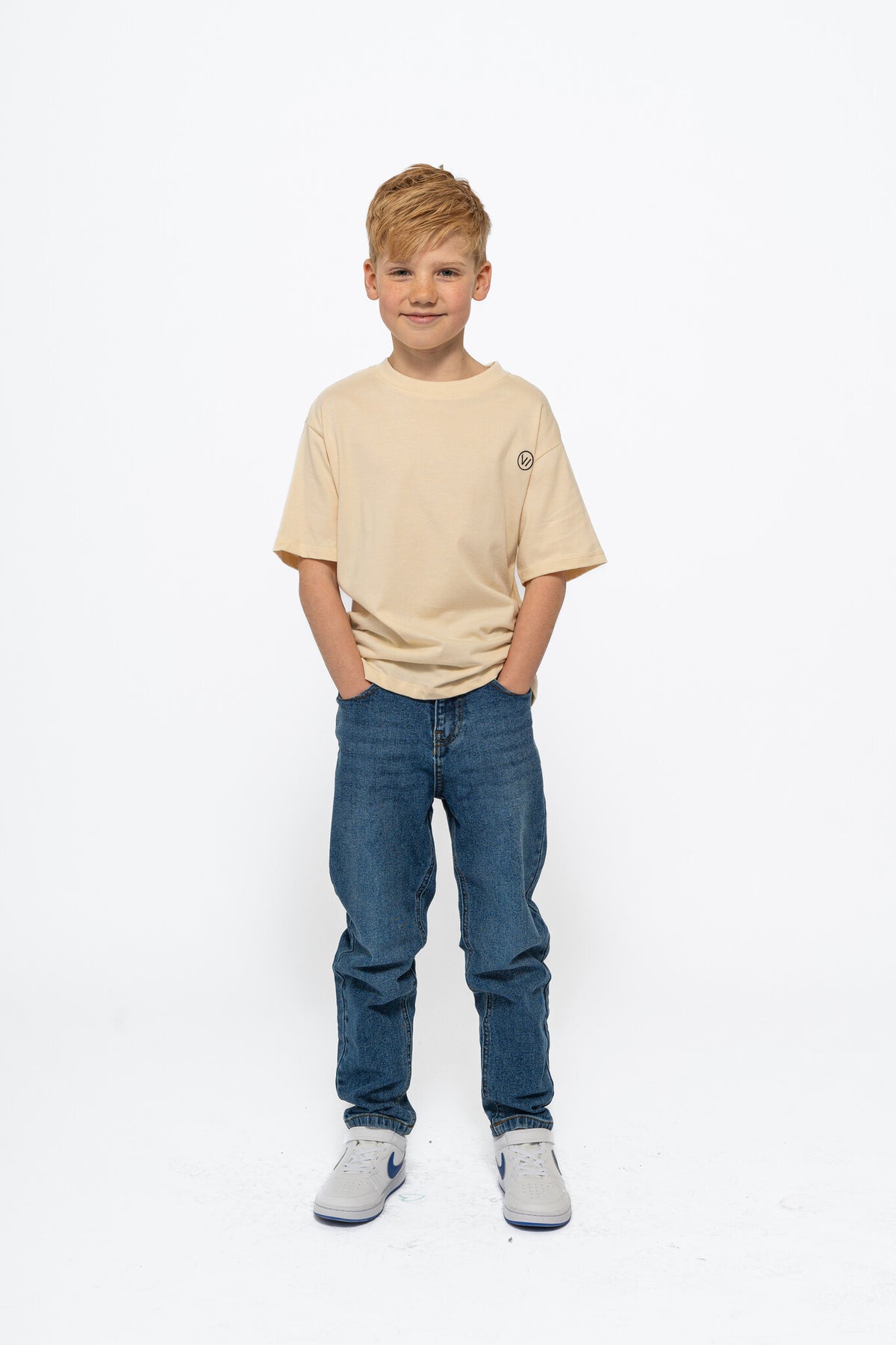 The New spijkerbroek kind Josh Jeans Medium Blue (blauw)