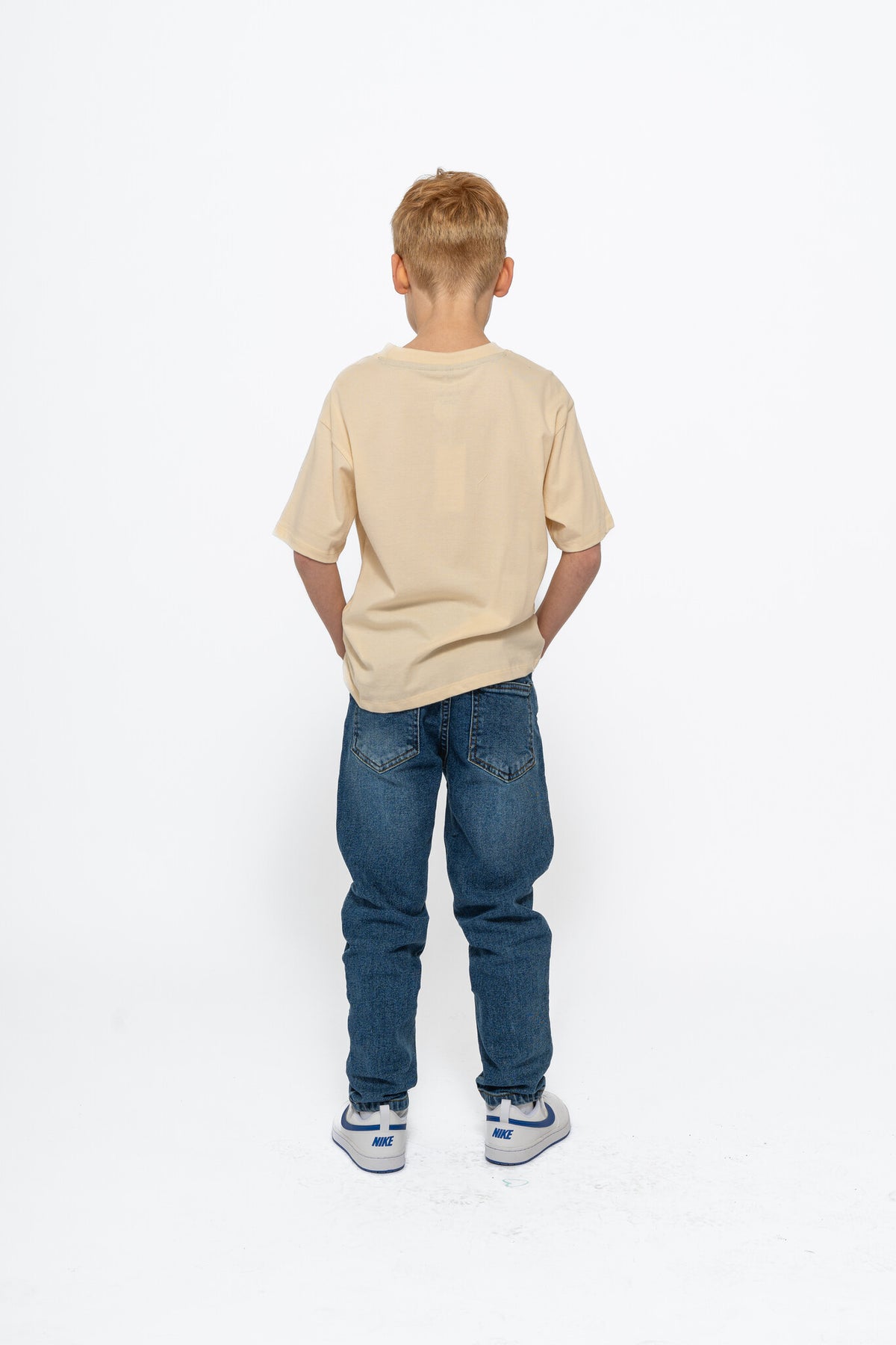 The New spijkerbroek kind Josh Jeans Medium Blue (blauw)