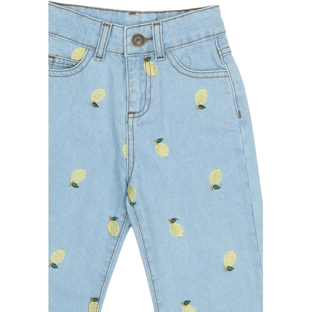 The New spijkerbroek kind Saja regular fit Lichtblauw Denim