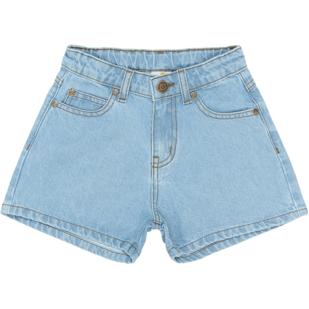 The New korte broek kind Samantha Lichtblauw Denim