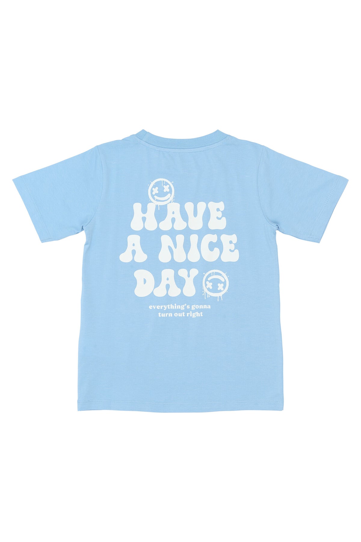 The New shirt kind Sander Tee Forever Blue (blauw)