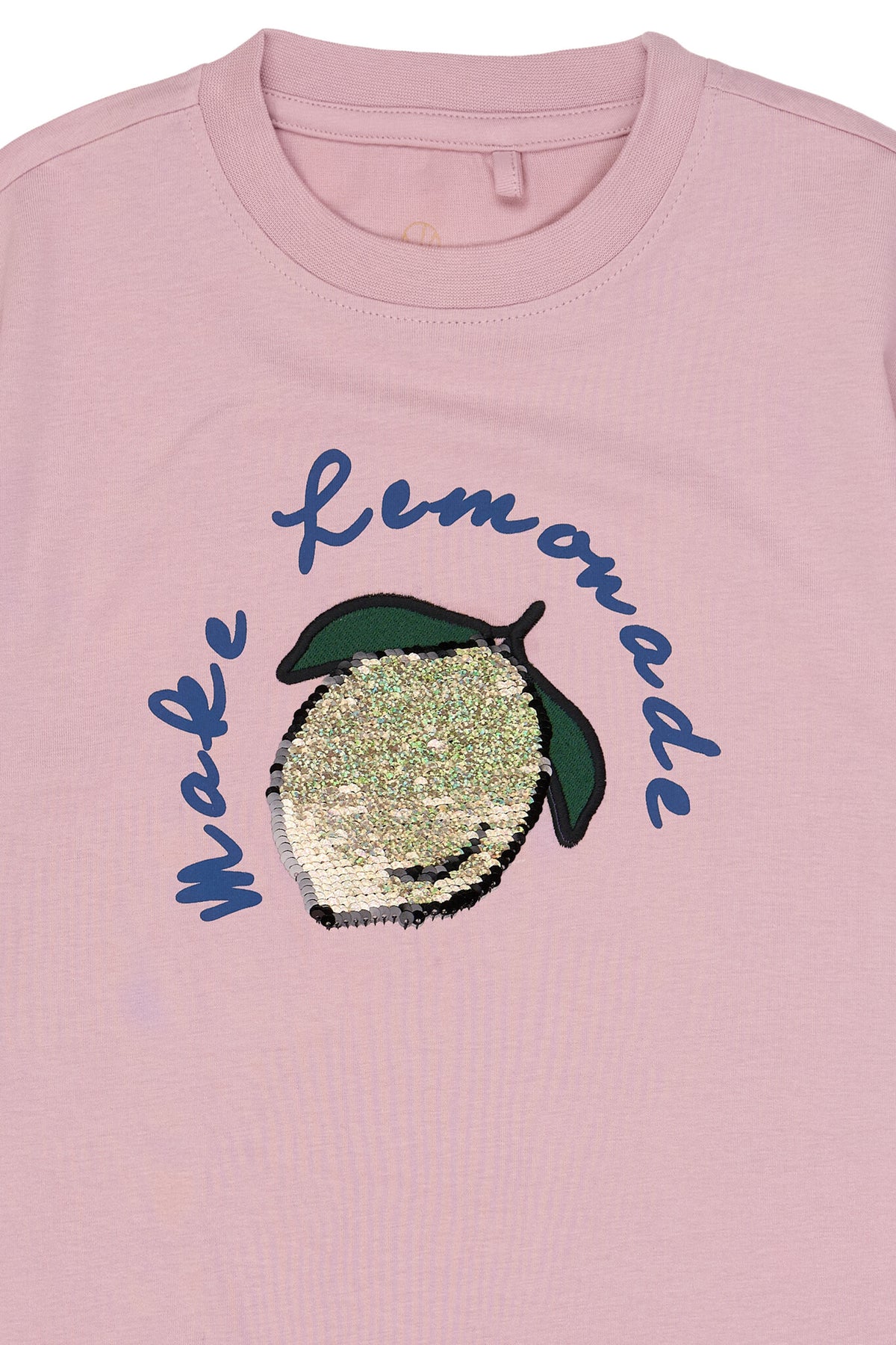 The New shirt kind Shannet Tee Silver Pink (roze)