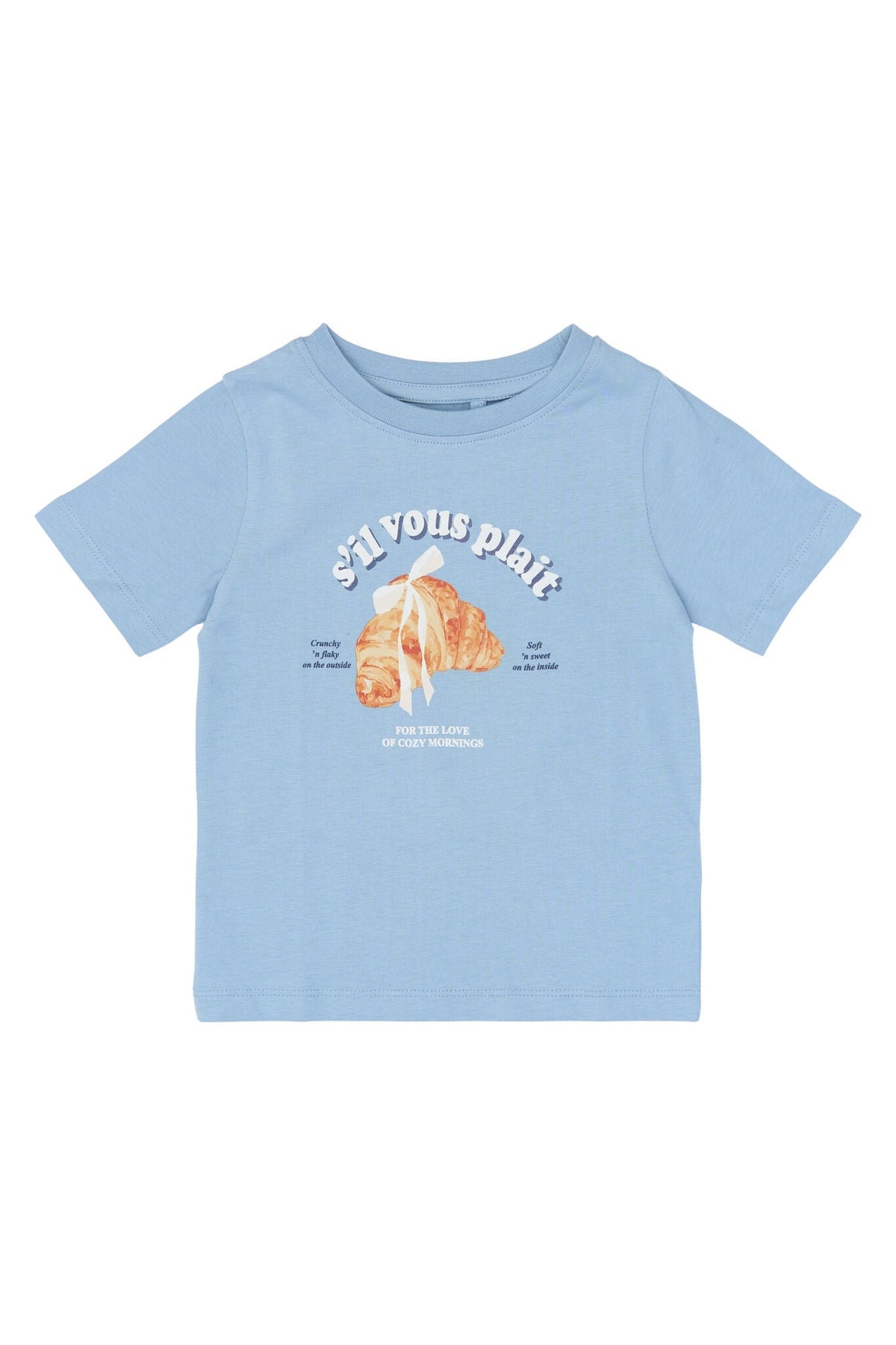The New shirt kind Sol Tee Forever Blue (blauw)