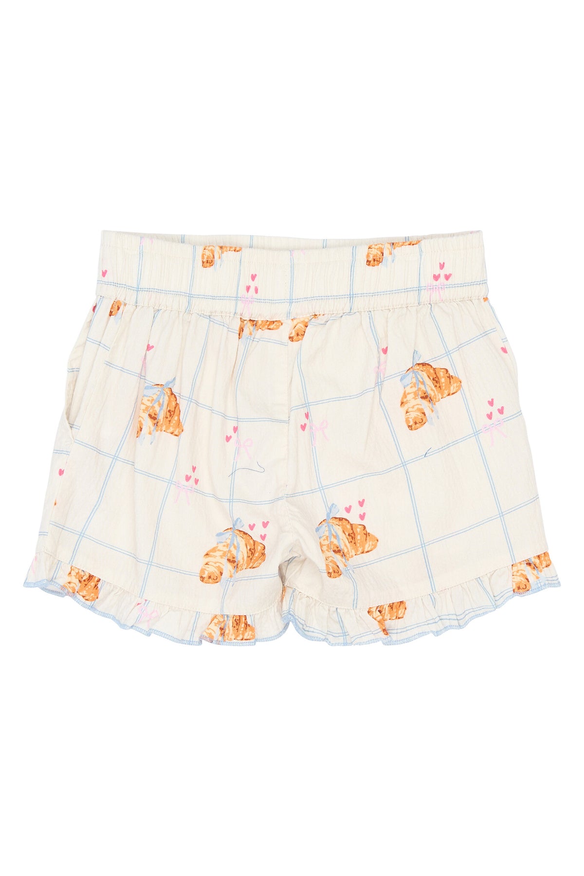 The New korte broek kind Silke Gardenia AOP
