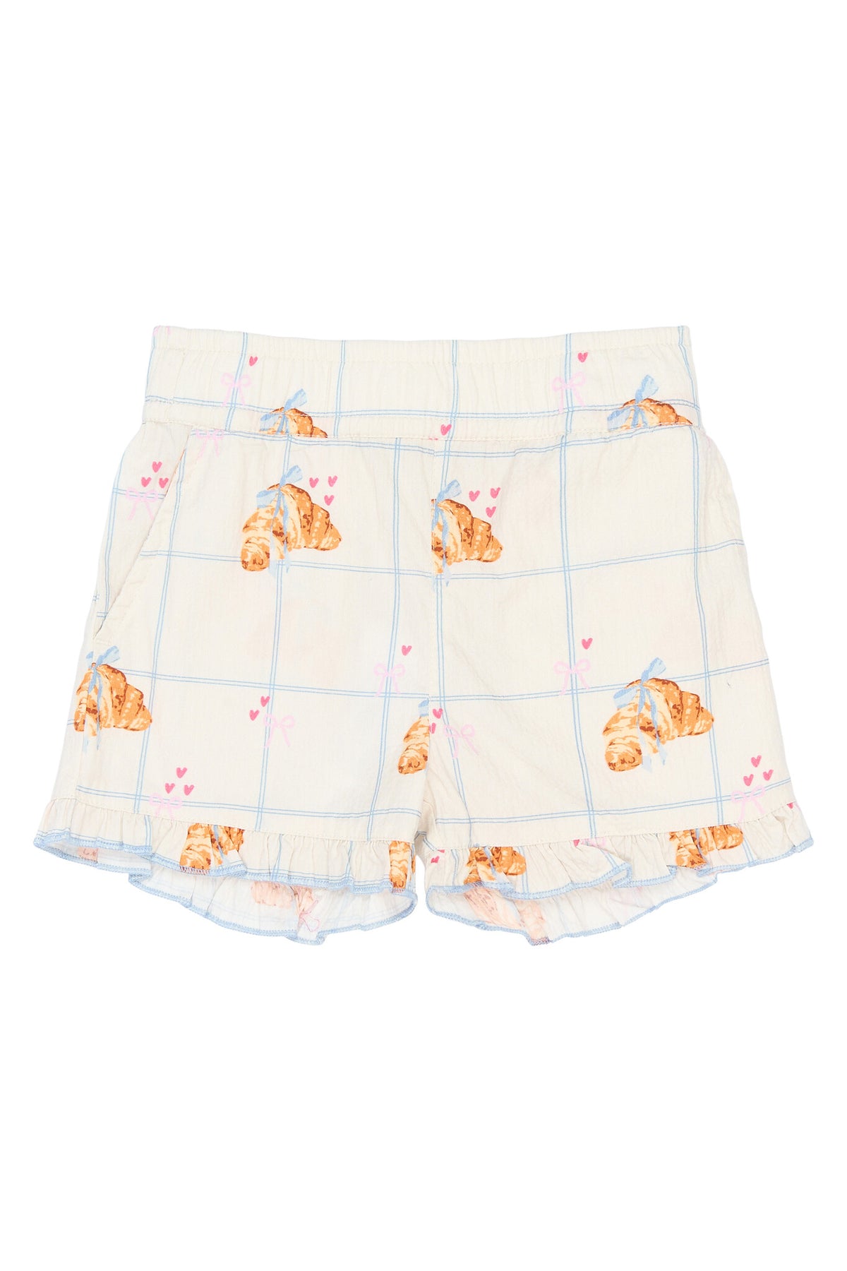 The New korte broek kind Silke Gardenia AOP