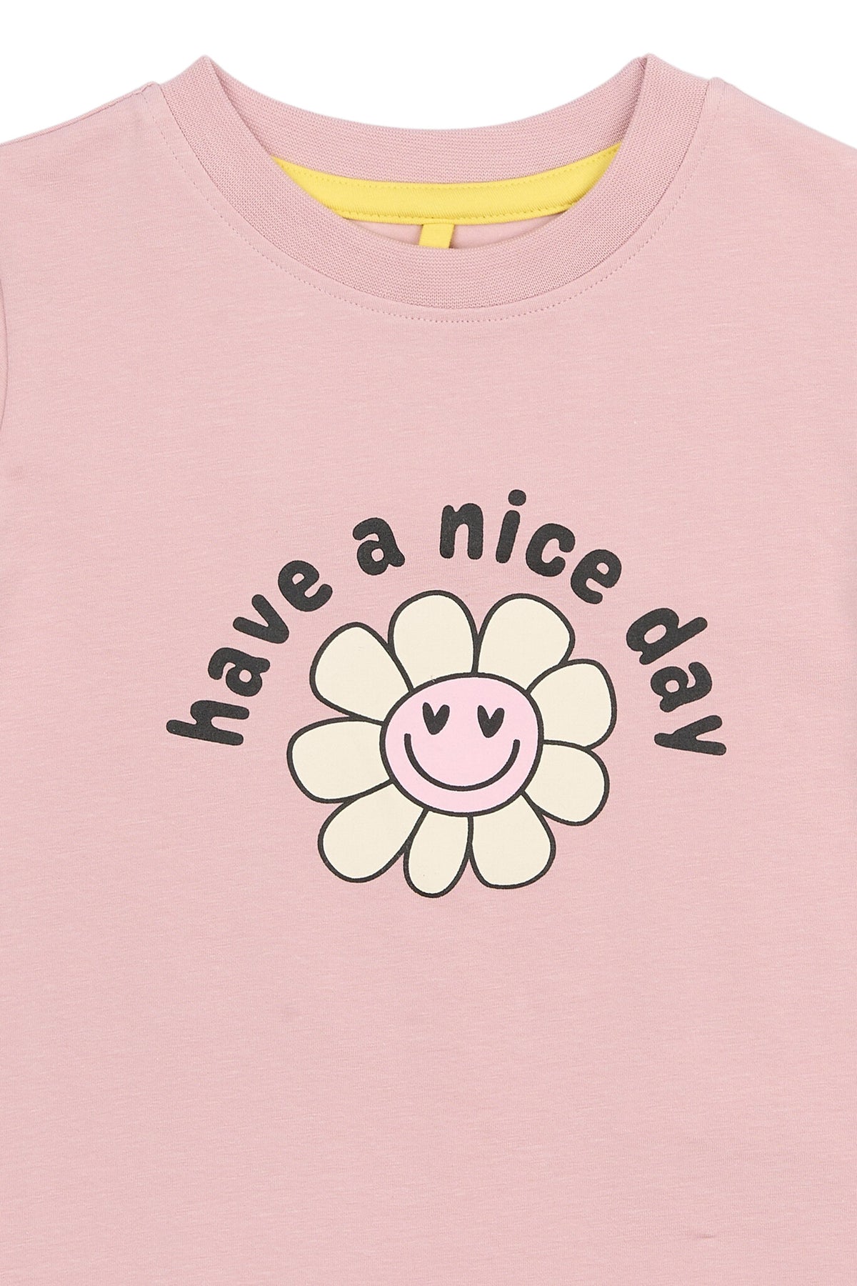The New shirt kind Sille Tee Silver Pink (roze)