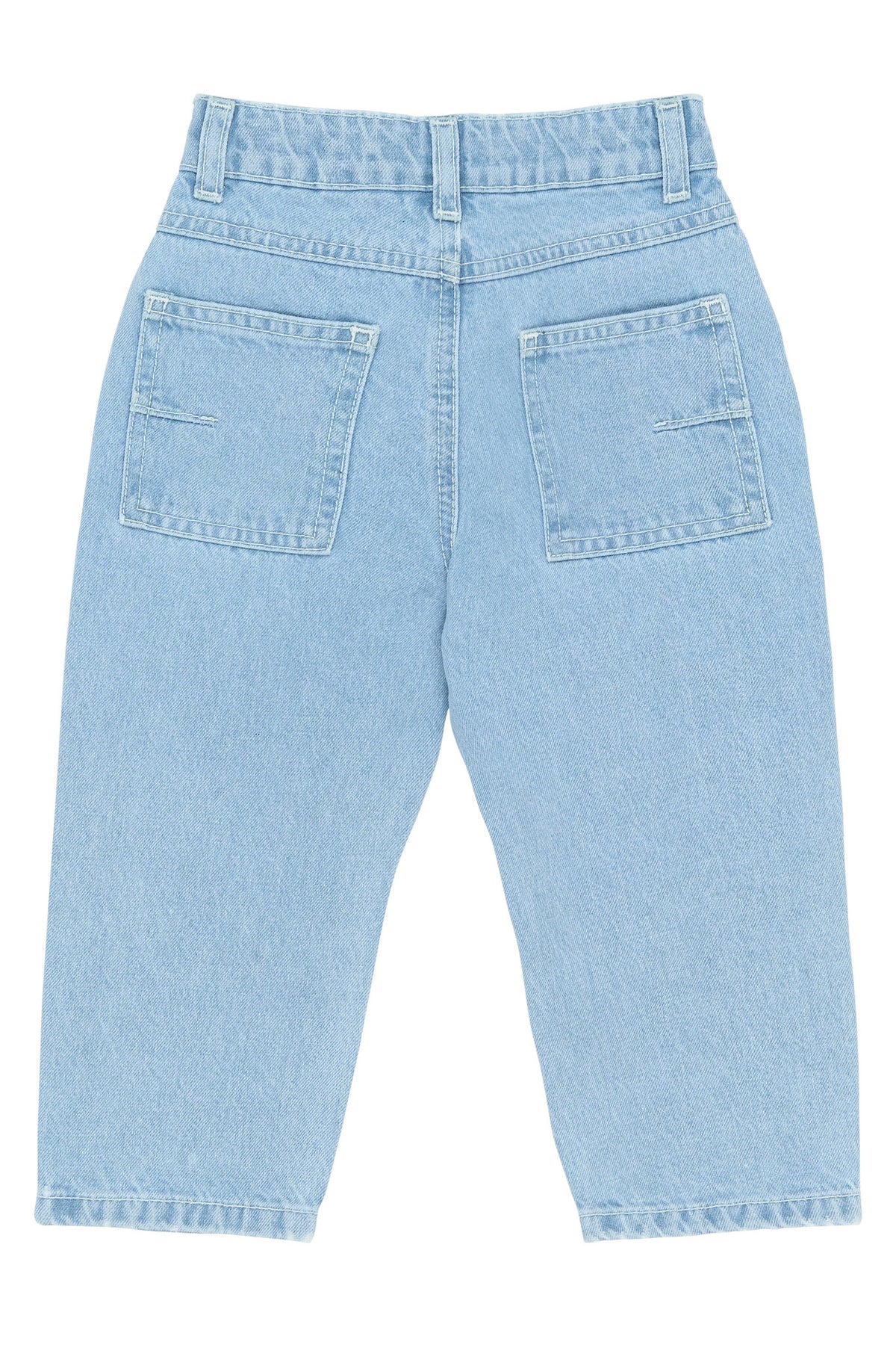 The New spijkerbroek kind Silvio Barrel Fit Light Blue (lichtblauw)