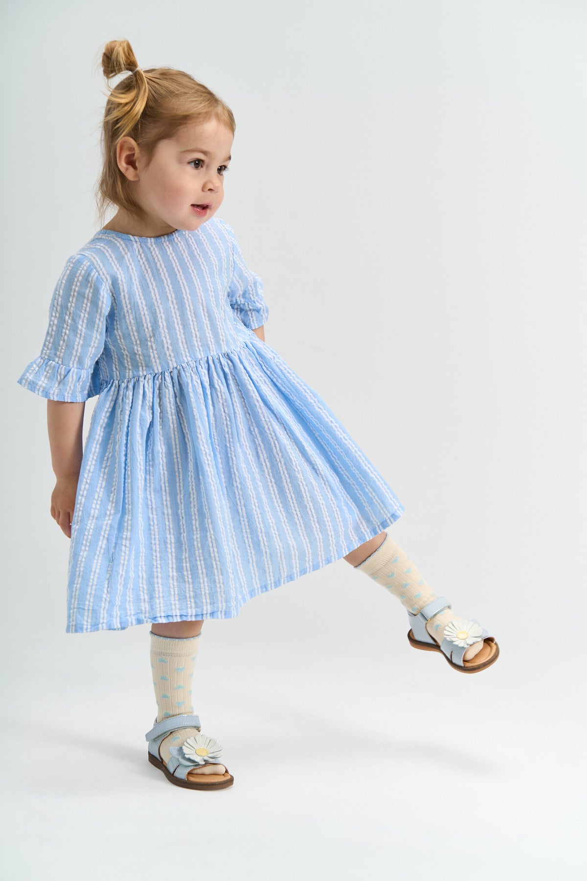 The New jurk kind Siri Forever Blue Striped (blauw, gestreept)