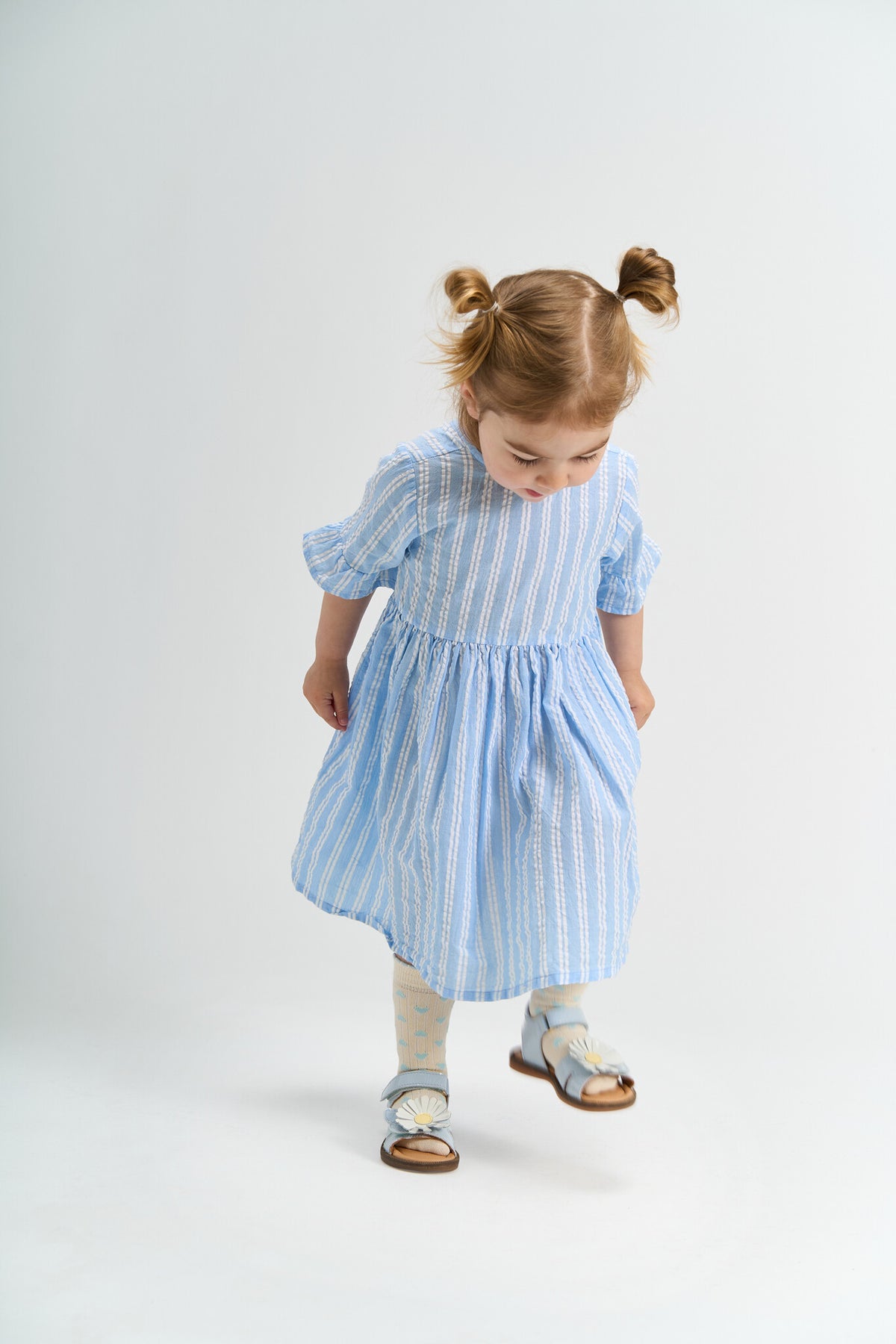 The New jurk kind Siri Forever Blue Striped (blauw, gestreept)