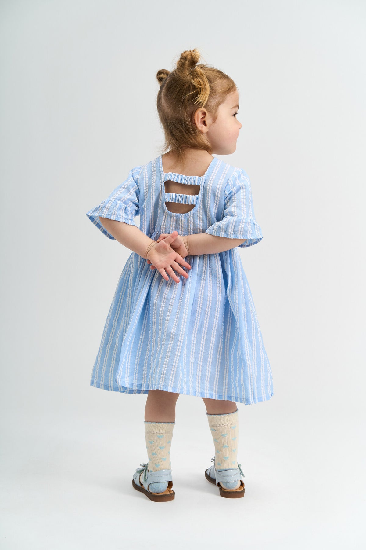 The New jurk kind Siri Forever Blue Striped (blauw, gestreept)