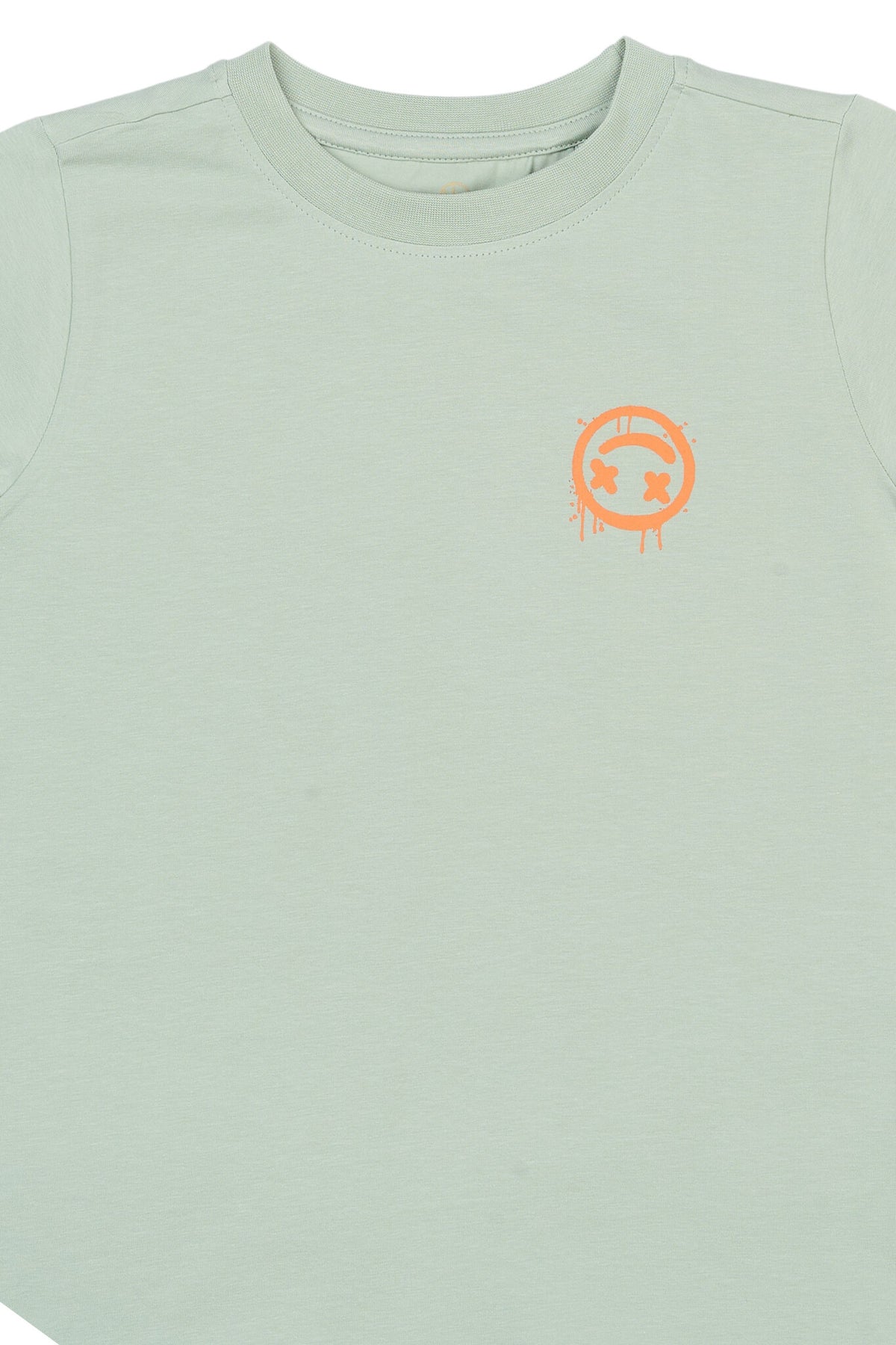 The New shirt kind Sander Tee Aqua Grey (aqua grijs)