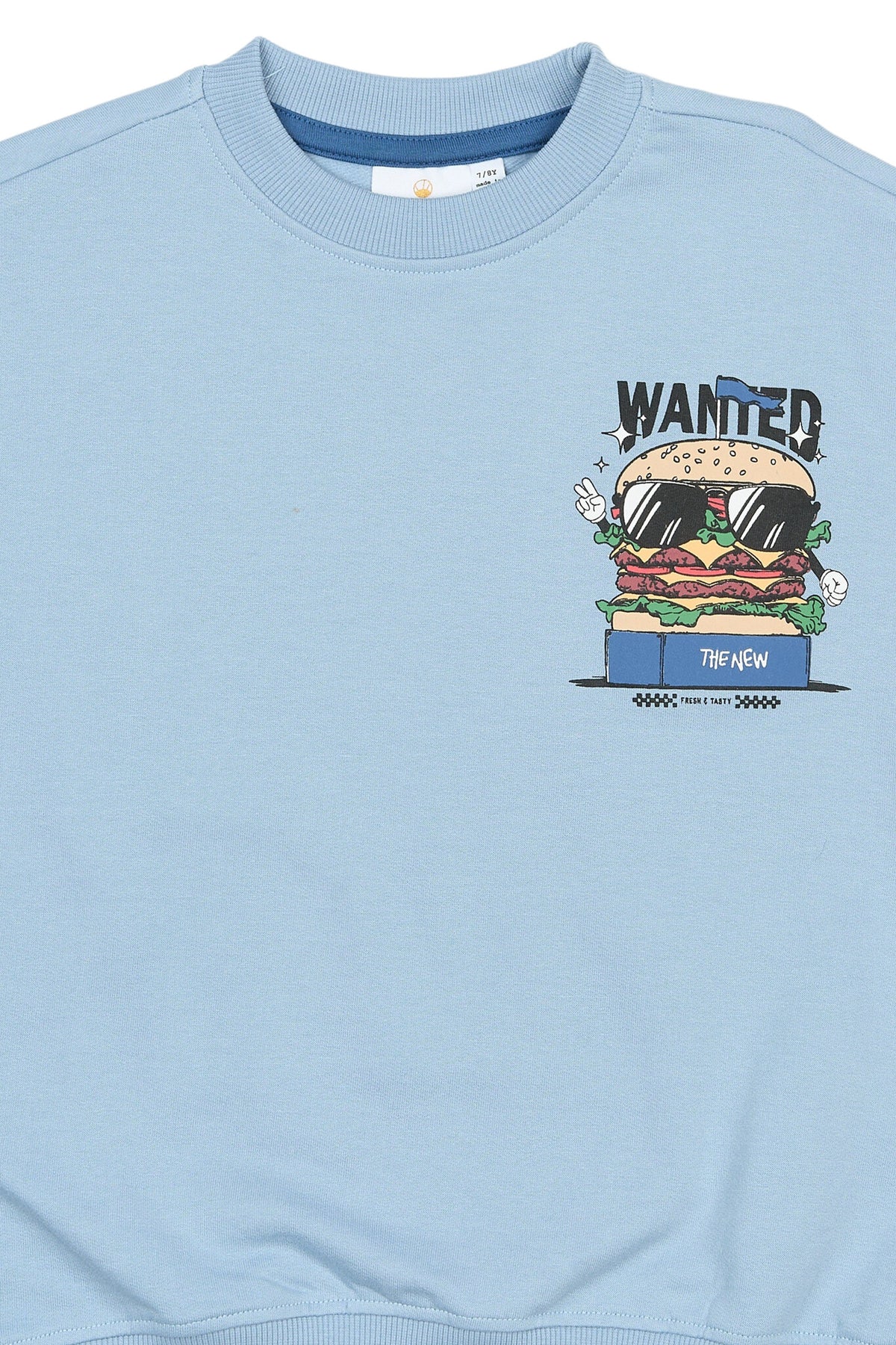 The New sweatshirt kind Steven Forever Blue (blauw)
