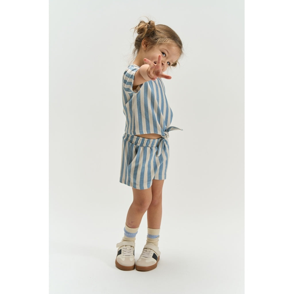 The New shirt meisje Taliana Tee Forever Blue Striped (blauw gestreept)