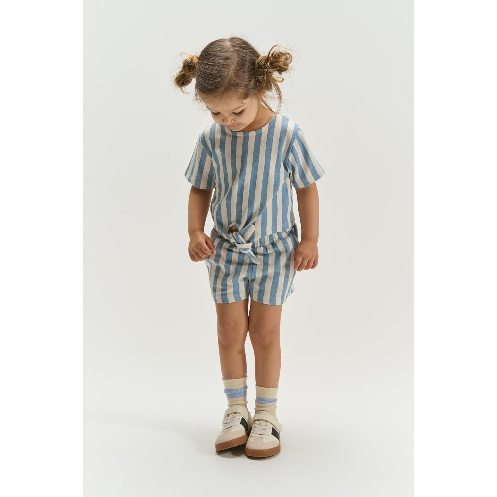 The New shirt meisje Taliana Tee Forever Blue Striped (blauw gestreept)