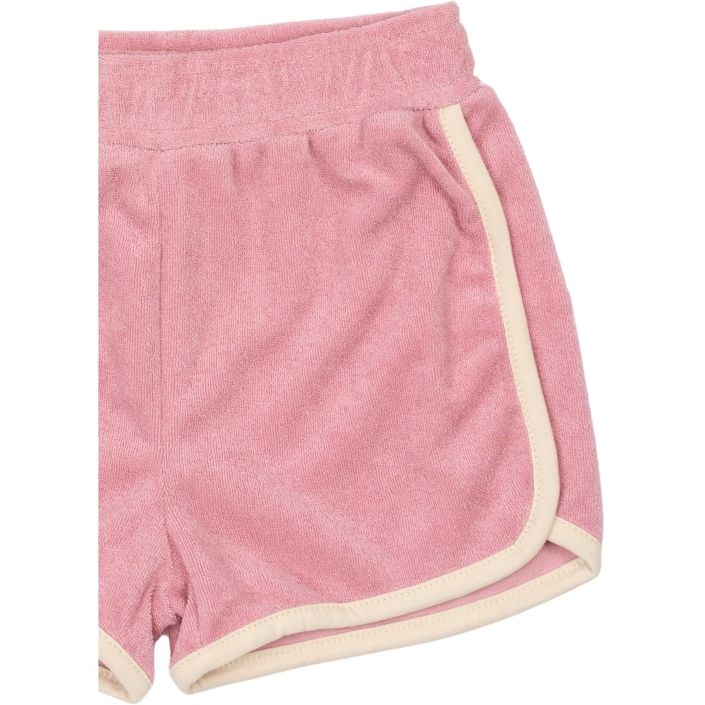 The New korte broek meisje Tamira Terry Shorts Cashmere Rose (donkerroze)
