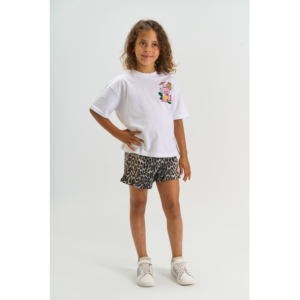 The New shirt meisje Tarla Tee Bright White (wit)