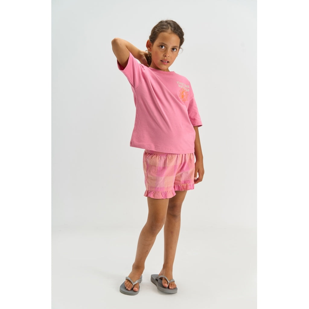 The New korte broek meisje Tasmine Shorts Cashmere Rose (donkerroze)