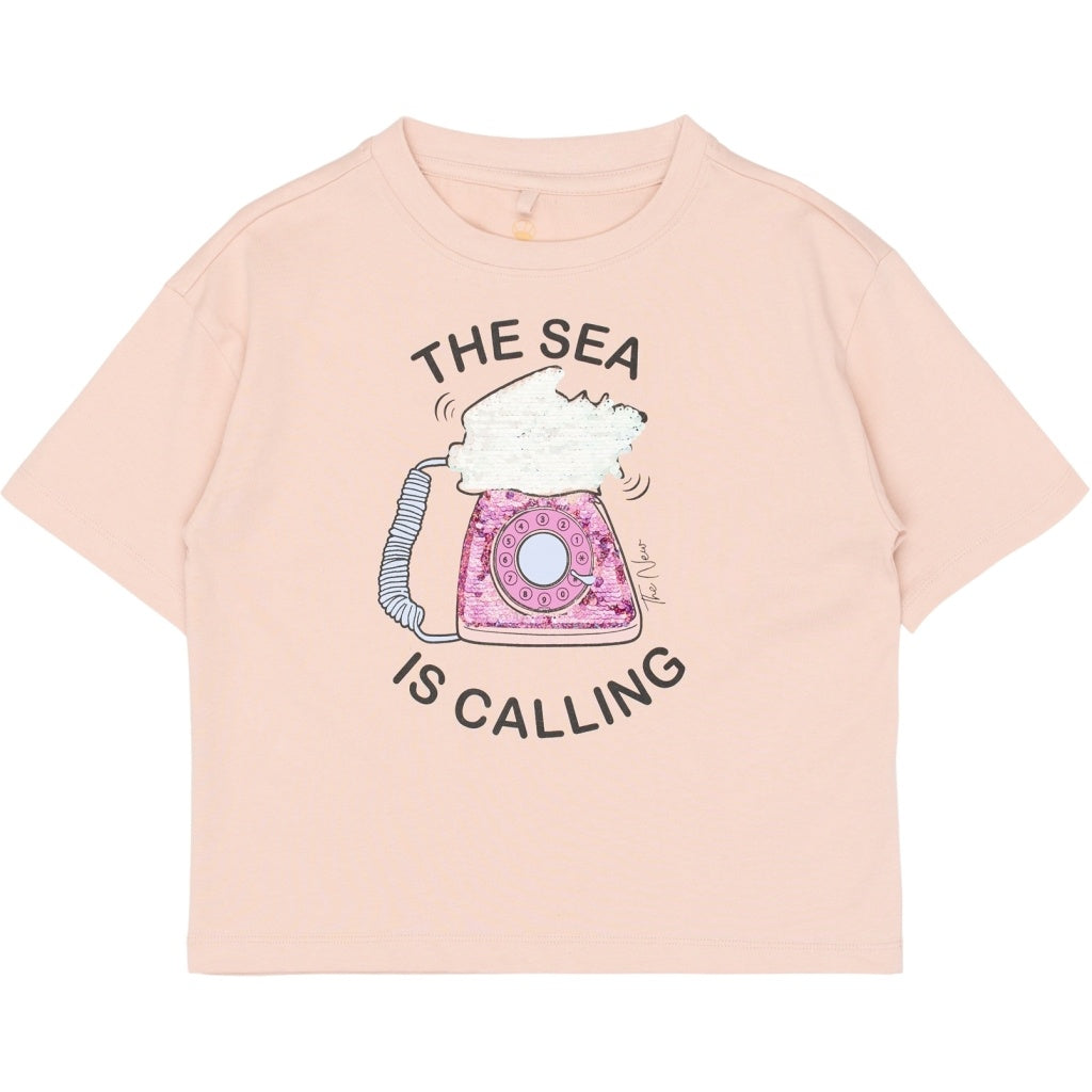 The New shirt meisje Tiffany Tee Peach Whip (perzik)