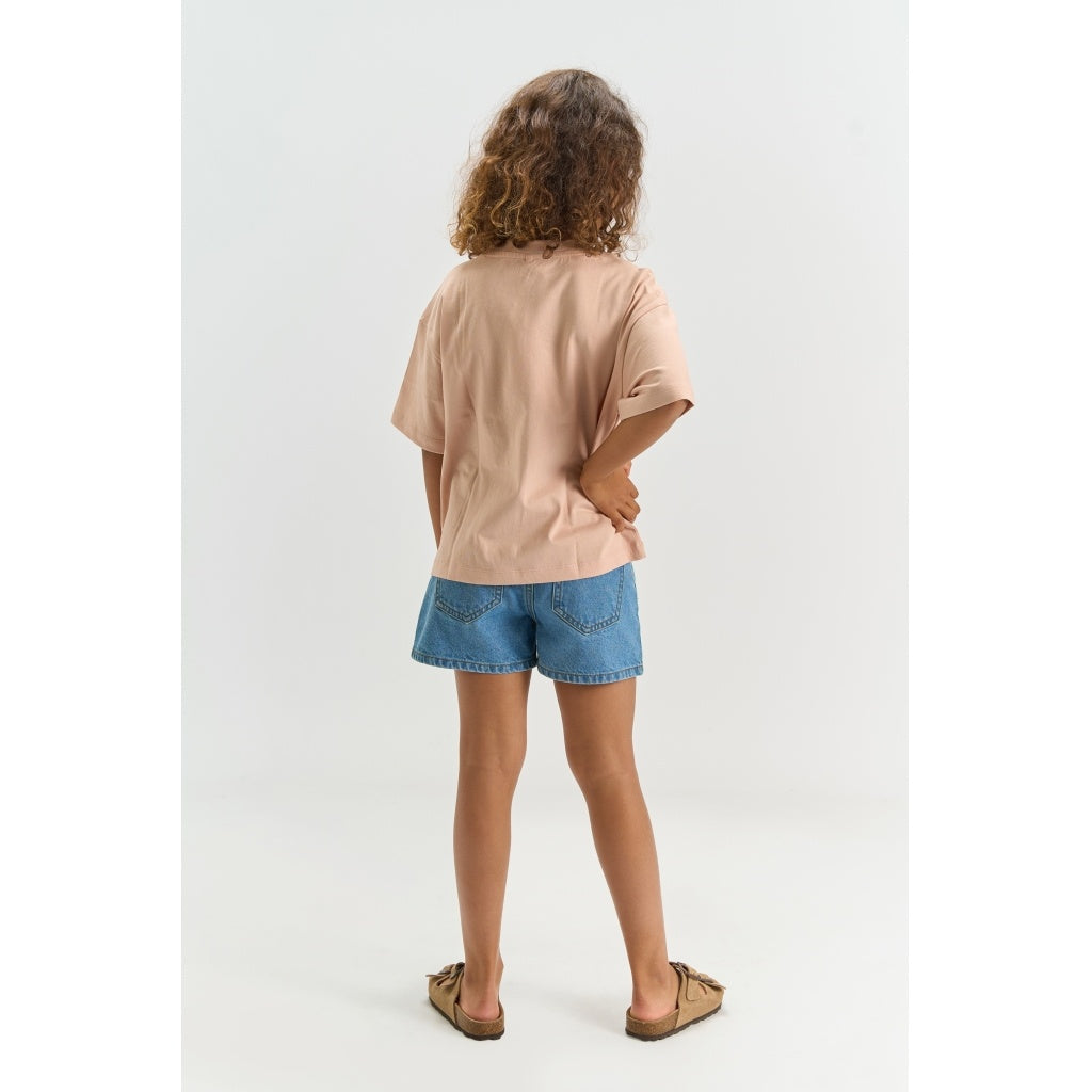 The New shirt meisje Tiffany Tee Peach Whip (perzik)
