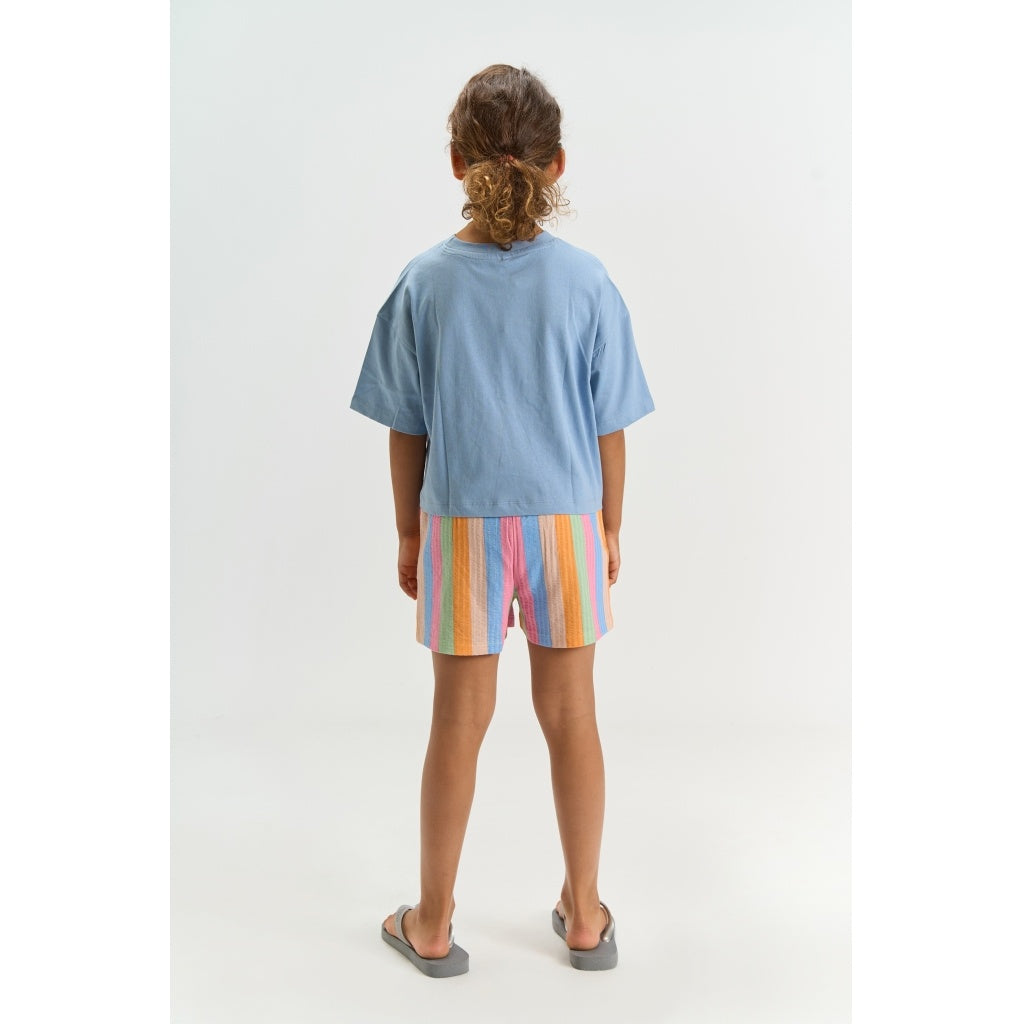 The New shirt meisje Tilda Short Tee Forever Blue (blauw)
