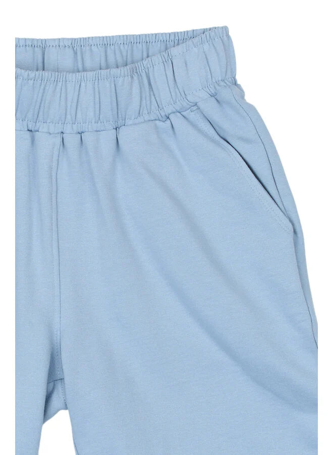 The New korte broek jongen Titus Short Forever Blue (blauw)
