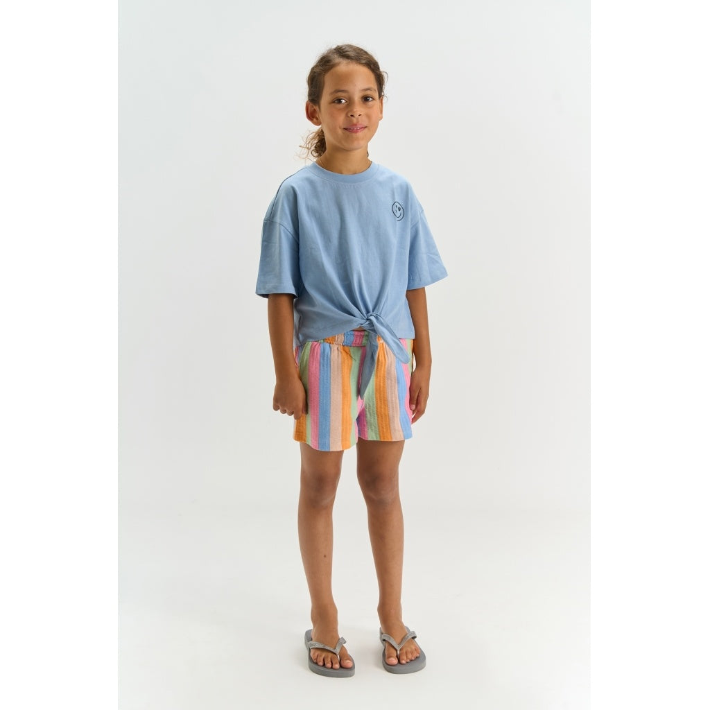 The New korte broek meisje Trace Shorts Multi Striped (meerkleurig gestreept)