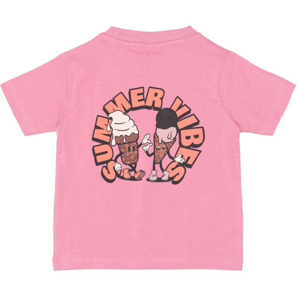 The New shirt meisje Tundra Tee Cashmere Rose (donkerroze)
