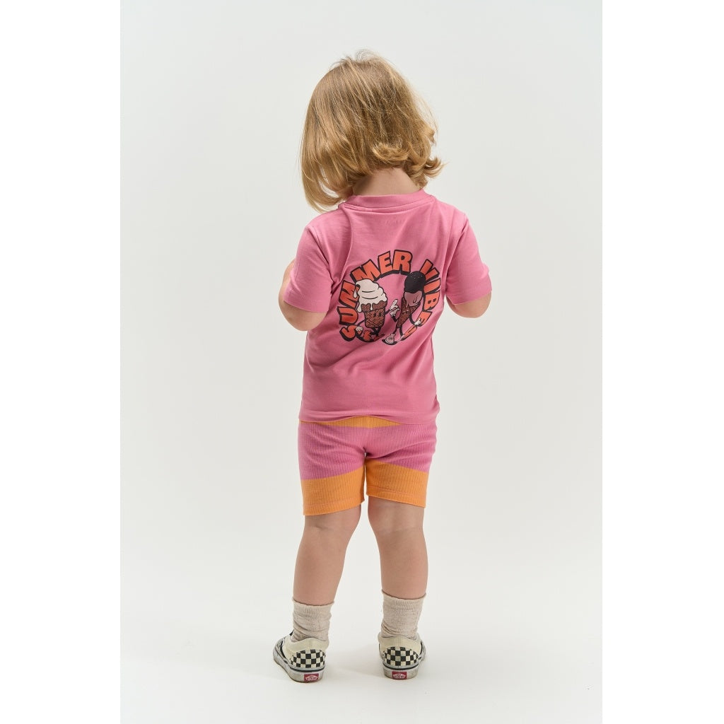 The New shirt meisje Tundra Tee Cashmere Rose (donkerroze)