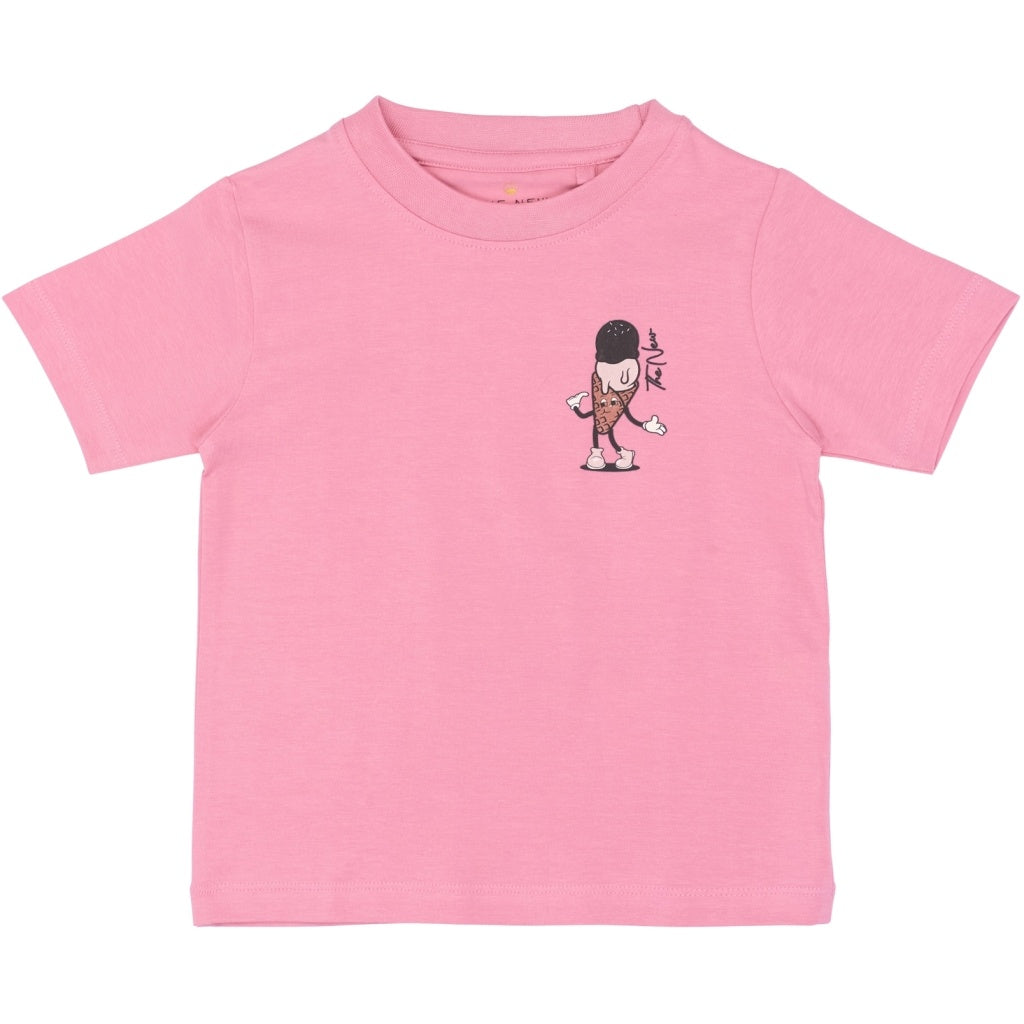 The New shirt meisje Tundra Tee Cashmere Rose (donkerroze)