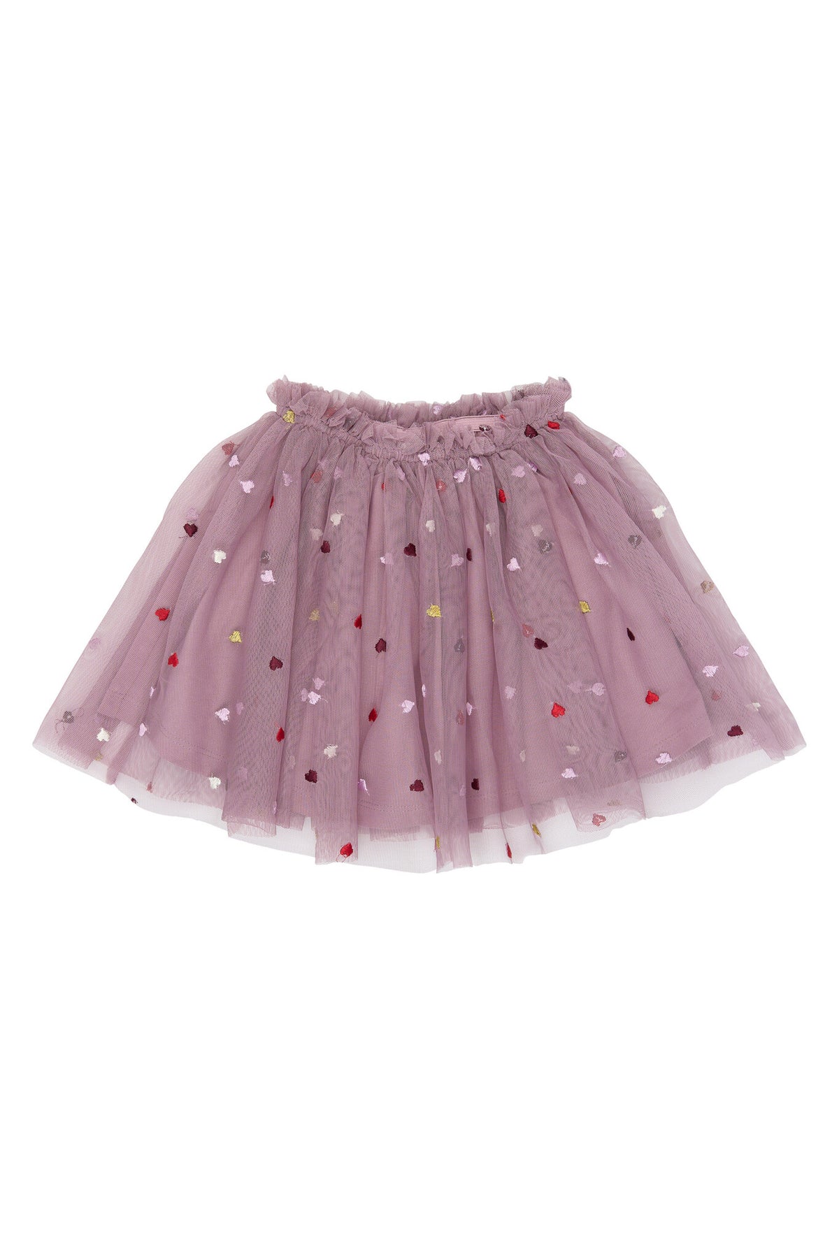 THE NEW rok meisje Vadia Mesh Elderberry lila/roze