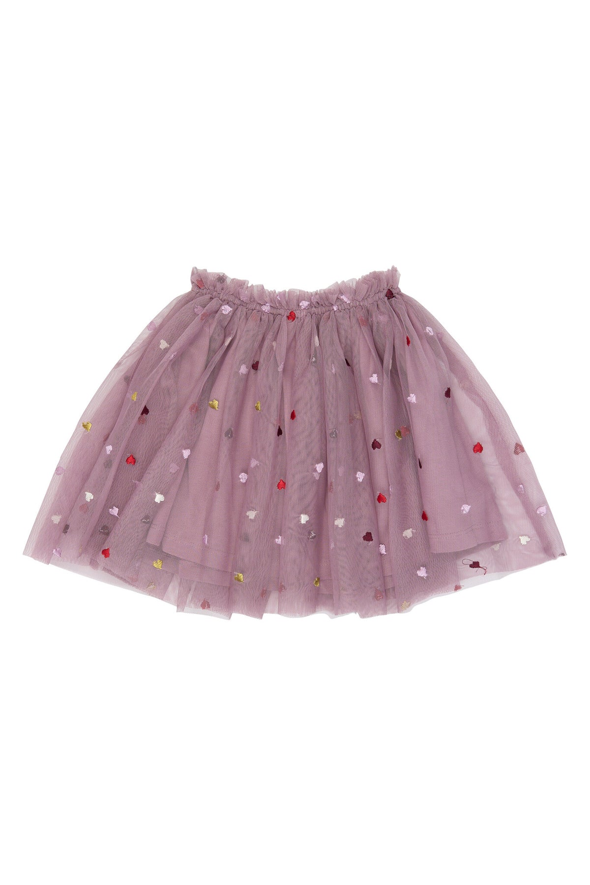 THE NEW rok meisje Vadia Mesh Elderberry lila/roze