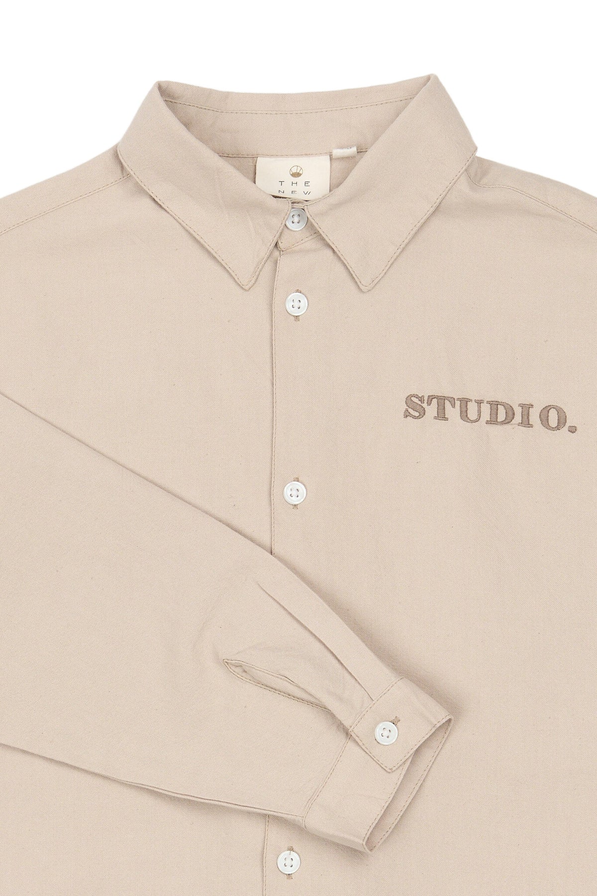 THE NEW T-shirt/blouse jongen Vale Humus (zand)