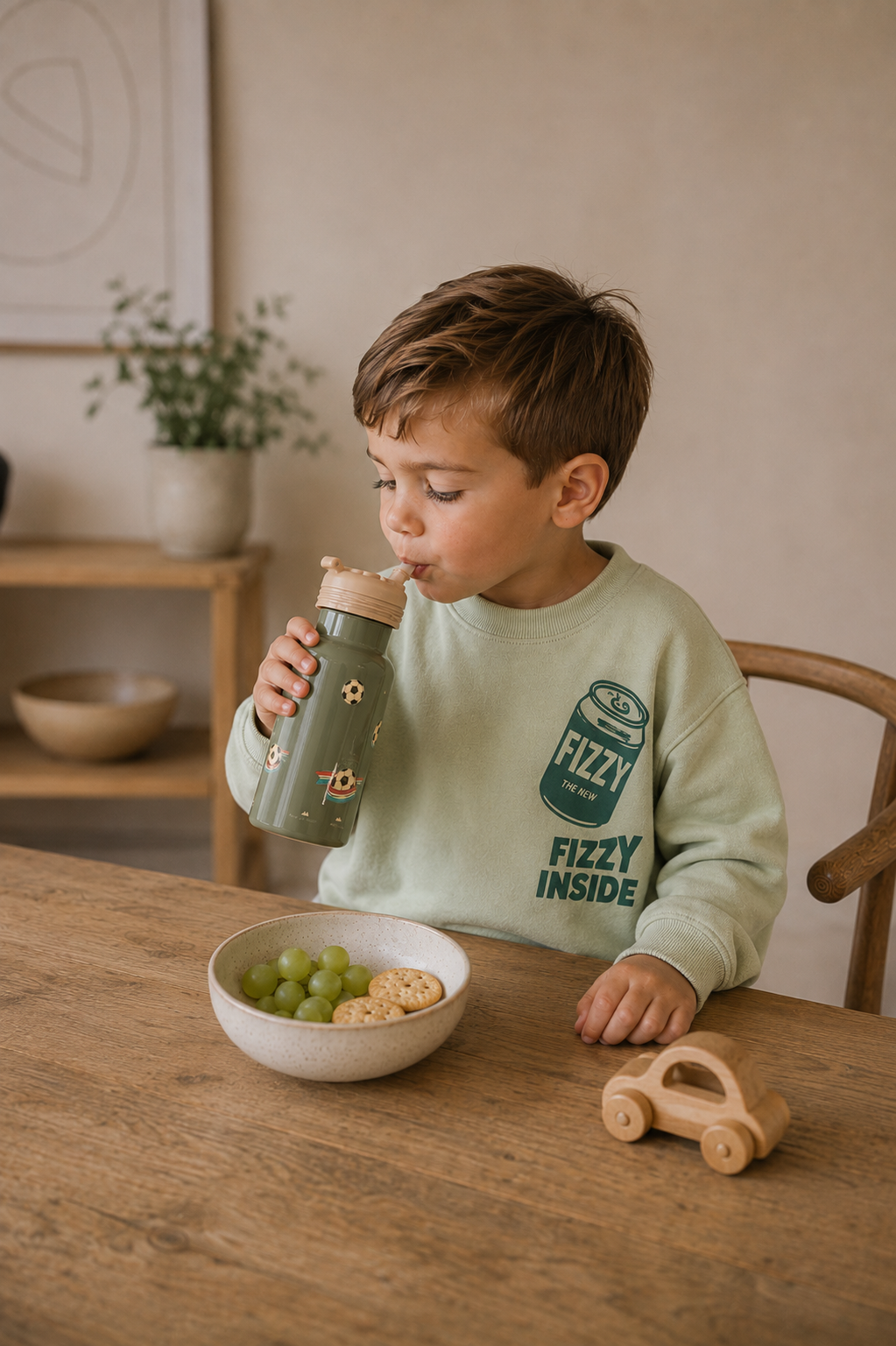 THE NEW sweater jongen Valentino Mineral Gray