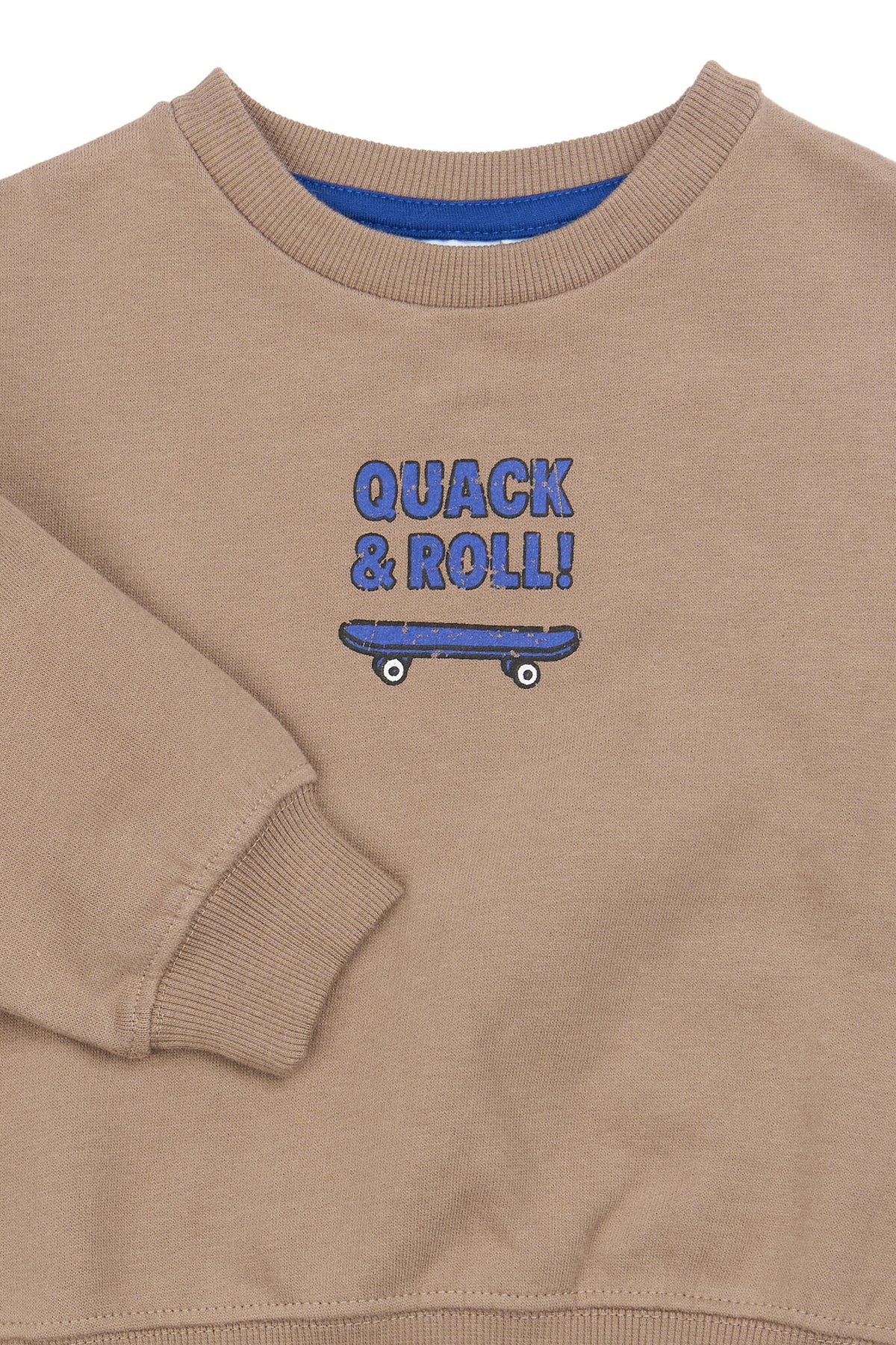 THE NEW sweater jongen Valino Taupe Gray (taupegrijs)