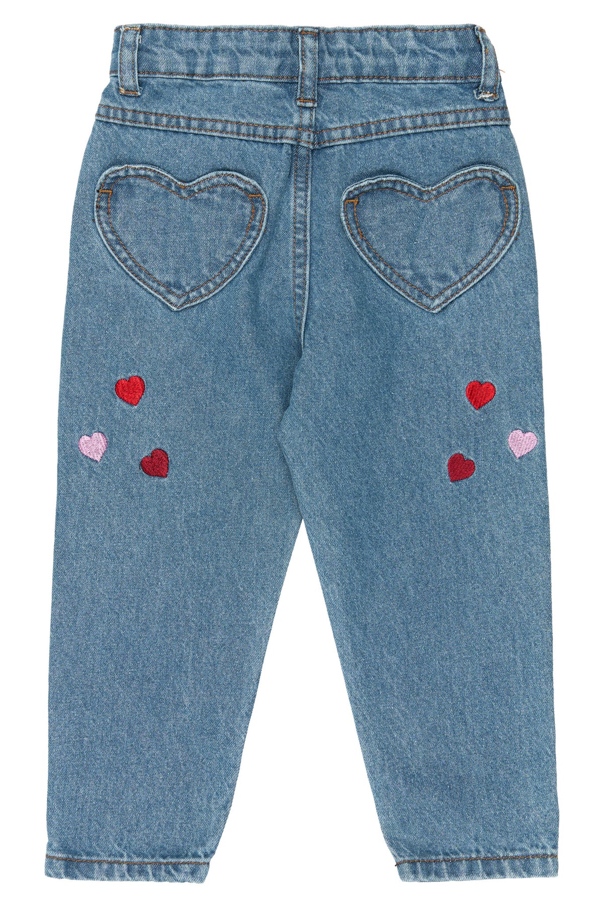 THE NEW mom fit jeans meisje Valora Light Blue Denim (lichtblauw denim)